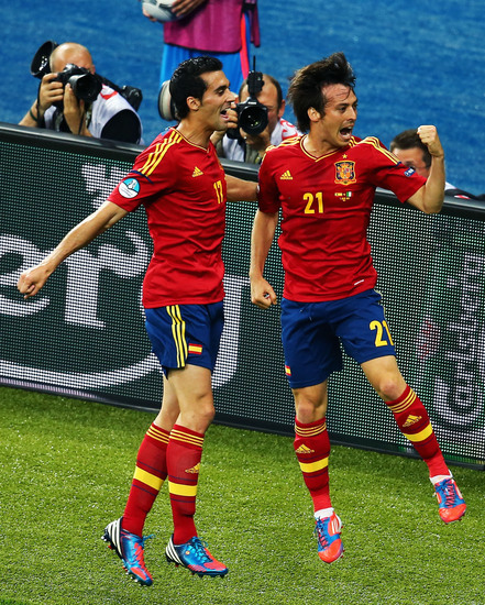 Евро 2012: Първият гол на финала