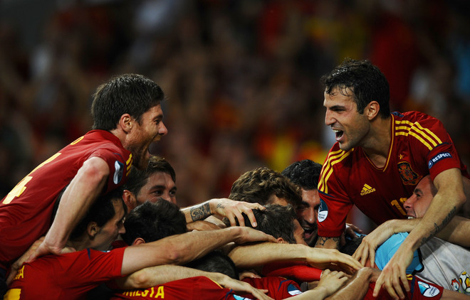 Евро 2012: Испанците ликуват