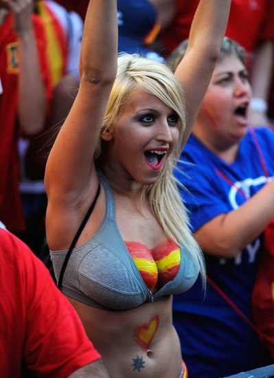 Евро 2012: Фенка на Испания