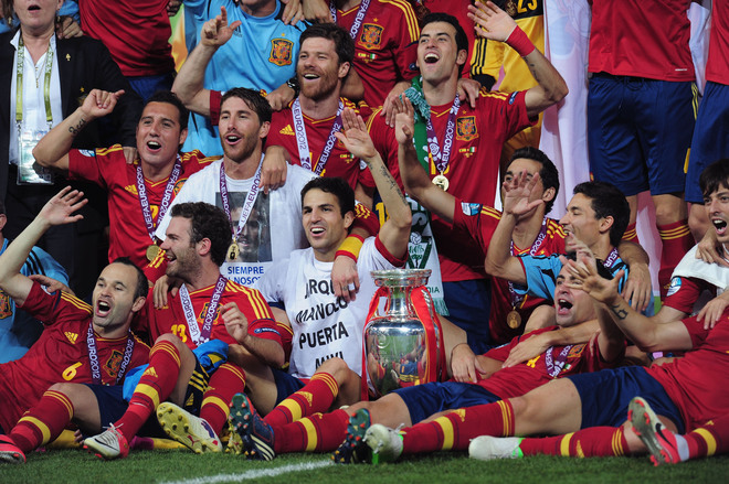 Евро 2012: Испания с купата