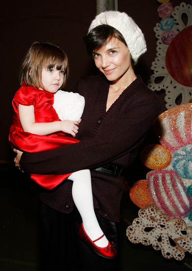 Кейти Холмс с дъщеря си Сури