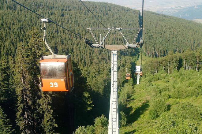 Витоша - кабинковият лифт, 2004 г.