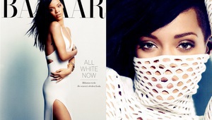 Риана на корицата на Harpars