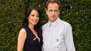 Люси Лиу и Джони Лий Милър