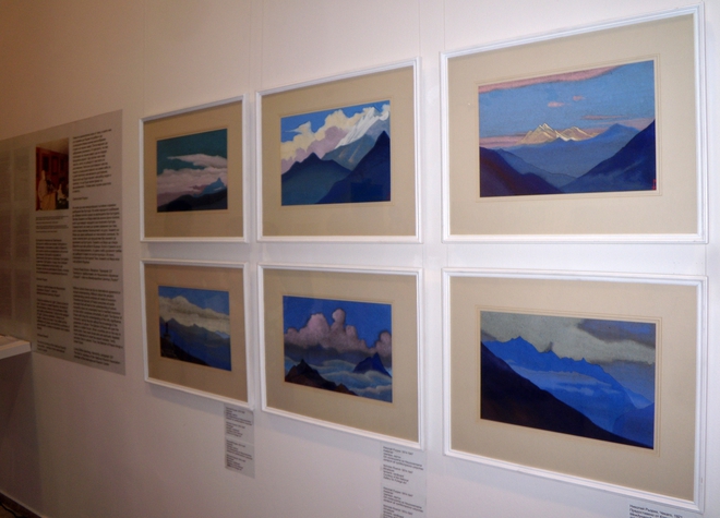 Изложбата на Николай Рьорих