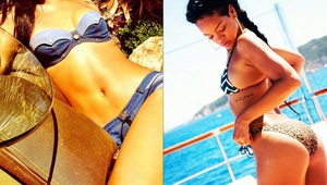 Kолко снимки на Риана по бански можеш да понесеш