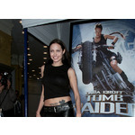 Анджелина Джоли на премиерата на Tomb Raider