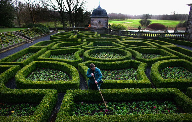 Градински лабиринт в Шотландия