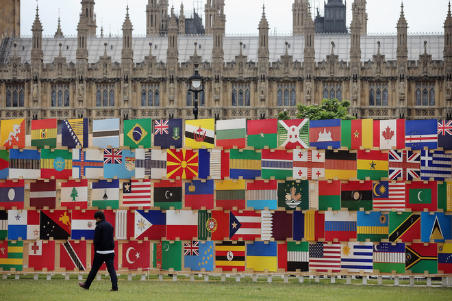 Лондон 2012: Национални флагове