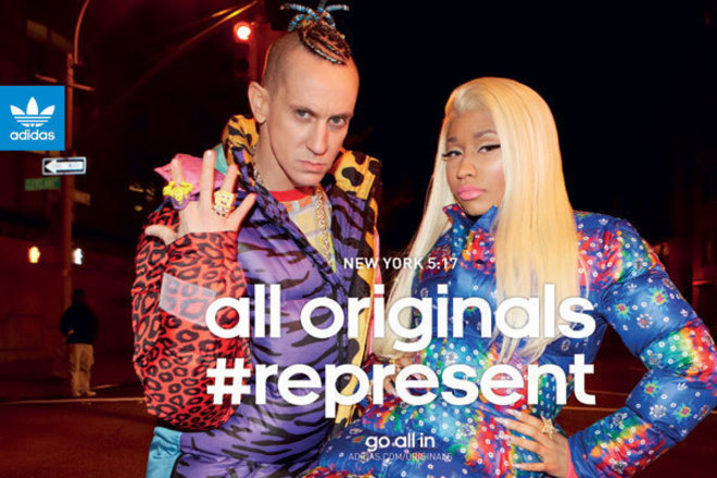 Niki minazh i dzherami skot za adidas originals