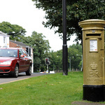 Лондон 2012: Златните пощенски кутии