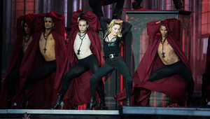 Мадона на концерт в Лондон