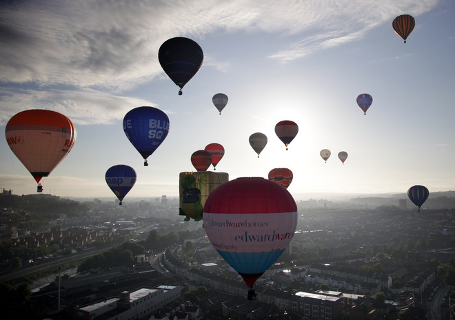Фиеста с балони в Бристол