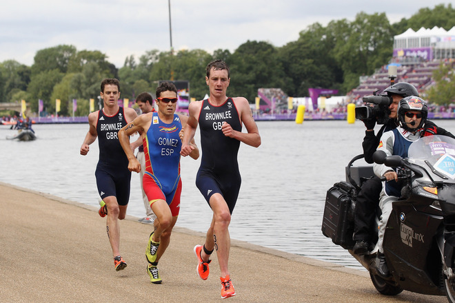 Лондон 2012: Първите трима в триатлона