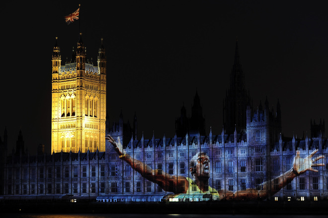 Лондон 2012: Юсеин Болт и парламента
