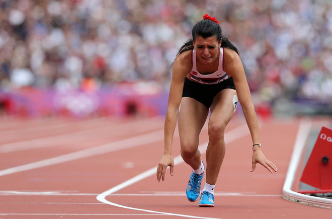 Мерве Айдън в квалификациите за 800 м