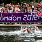 Лондон 2012: Плуване в Хайд парк