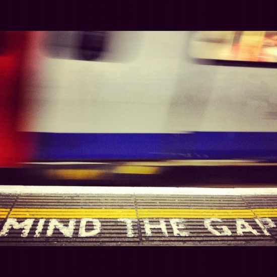 Instagram кадри от Лондон: Метрото