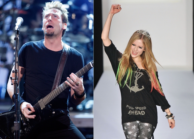 Аврил Лавин и Чад Крюгер