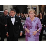 Ангела Меркел на опера с мъжа си