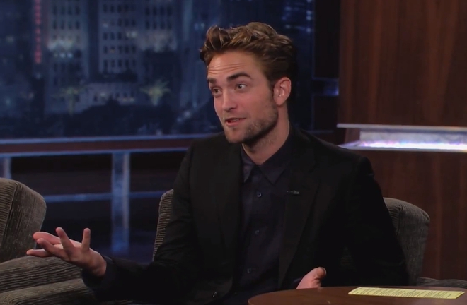 Робърт Патинсън в шоуто на Джими Кимъл, част 1