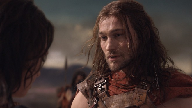 Анди Уитфийлд в "Спартак: Кръв и пясък"