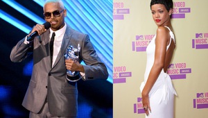 Риана и Крис Броун на видеонаградите на MTV 2012