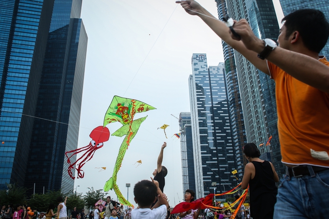 Парад на хвърчилата в Сингапур