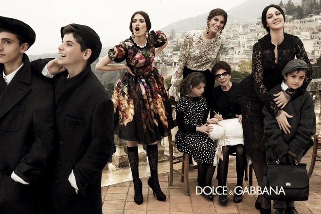 Моника Белучи в есенната кампания на Dolce&Gabbana