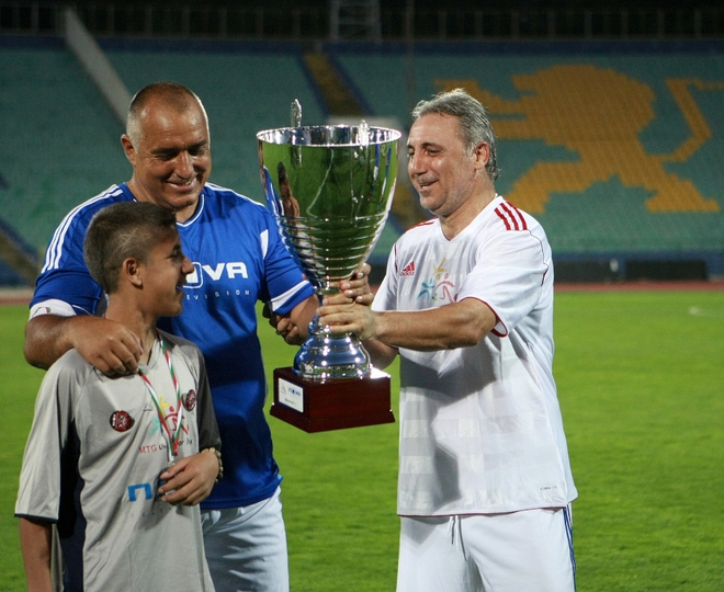 Борисов и Стоичков във ВИП мач