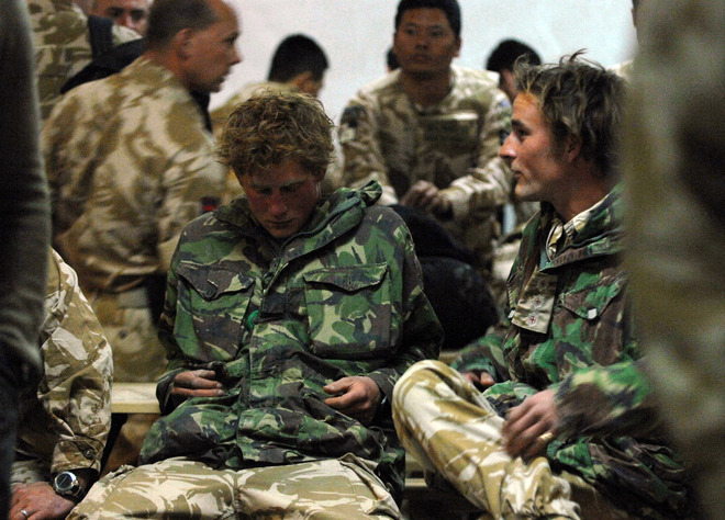 Принц Хари в Афганистан, 2008 г.