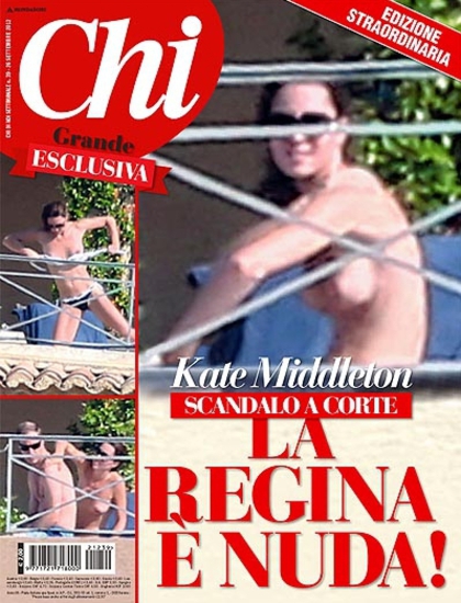 Корицата на "Ки" с Кейт по монокини