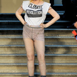 Вивиан Уестуд на модния подиум в Лондон