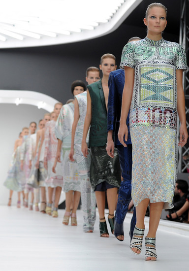 Ревюто на Mary Katrantzou в Лондон, пролет-лято 2013