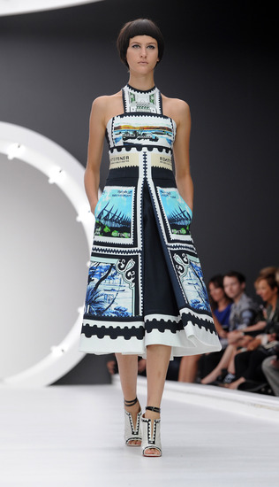 Mary Katrantzou, пролет-лято 2013, седмица на модата в Лондон