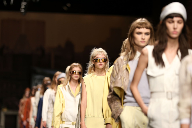 Пролет-лято 2013 на модния подиум в Милано: Trussardi