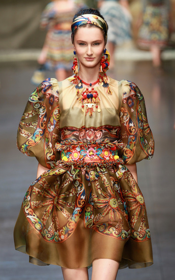 Пролет-лято 2013 на модния подиум в Милано: Dolce & Gabbana