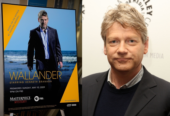 Кенет Брана като инспектор Валандер