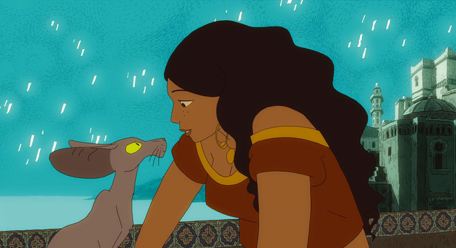 Кадър от Chat du Rabbin