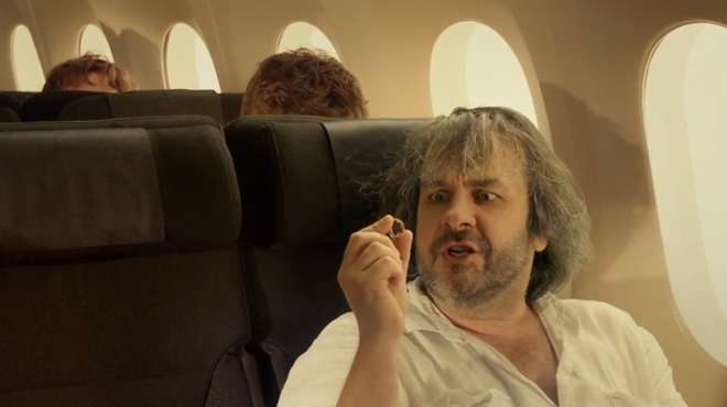 Питър Джаксън в клип на Air New Zealand: Безценното ми!
