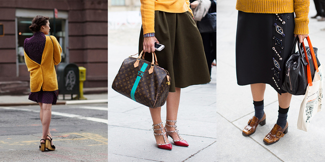 Избери жълтия пуловер