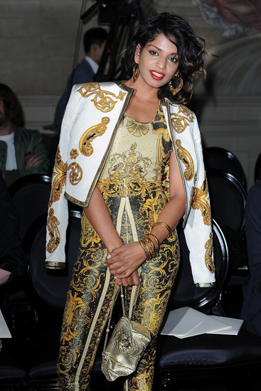M.I.A. на ревюто на Versace висша мода