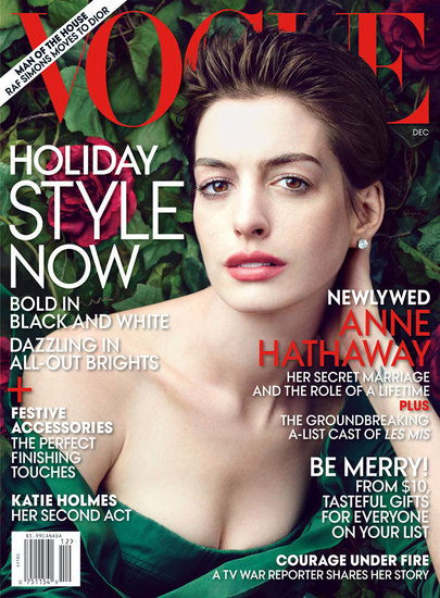 Ан Хатауей за американския Vogue