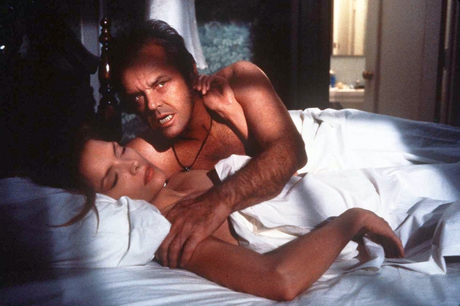 Джак Никълсън и Мишел Пфайфър в леглото