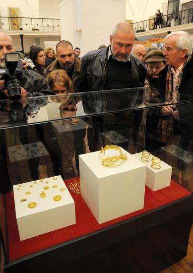 Новото златно съкровище е вече в музея