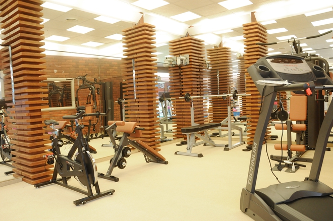 Фитнес залата на "Биг брадър"