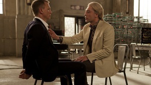 Даниел Крейг и Хавиер Бардем в "007 Координати: Скайфол"