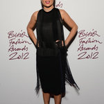 Салма Хайек на Британските модни награди