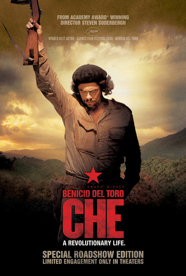 Бенисио дел Торо на плаката за "Че"