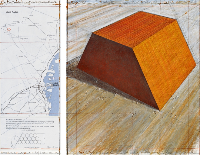 Проектът "Мастаба": Карта и скица